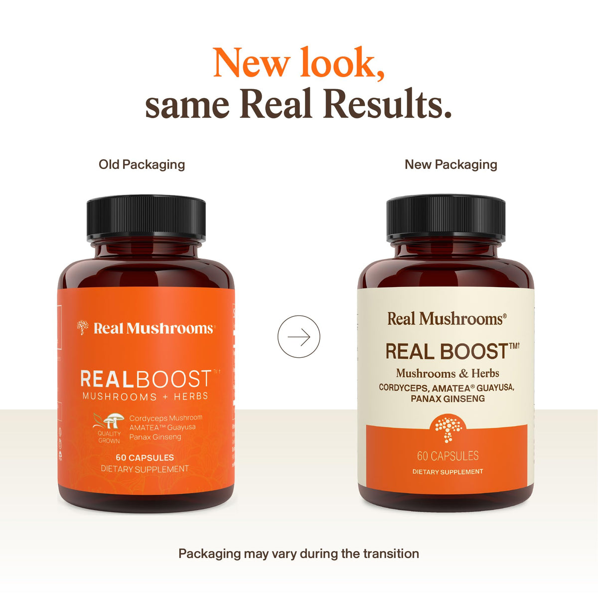Real Mushrooms RealBoost Cordyceps Mushroom Capsules for Energy - 60ct - image 2