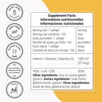 Supersmart Vitamin D3 1000 IU - 150 Softgels - image 4