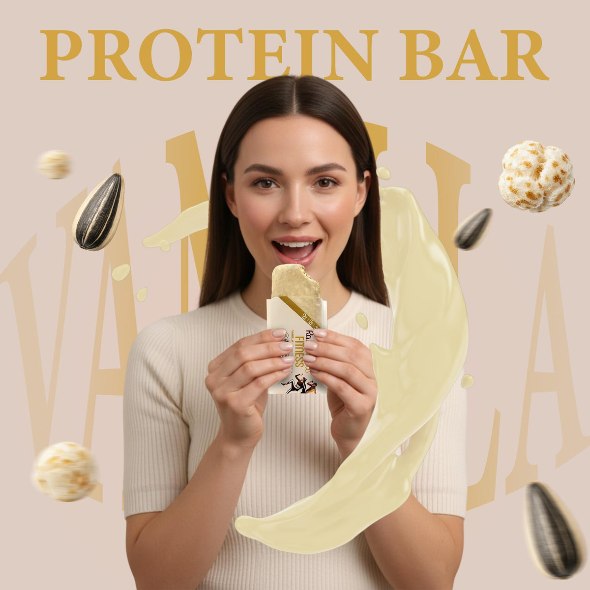 Rawmantic Chocolate Vanilla Energy Bar - 12 Mini Bars - image 2