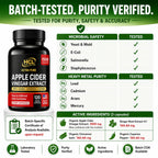 HCL Herbal Code Labs Apple Cider Vinegar 1500 mg - 120 Capsules - image 12