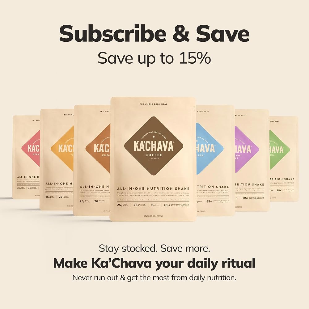 Ka'Chava Whole Body Meal Shake Chocolate Powder - 15 Servings - image 7