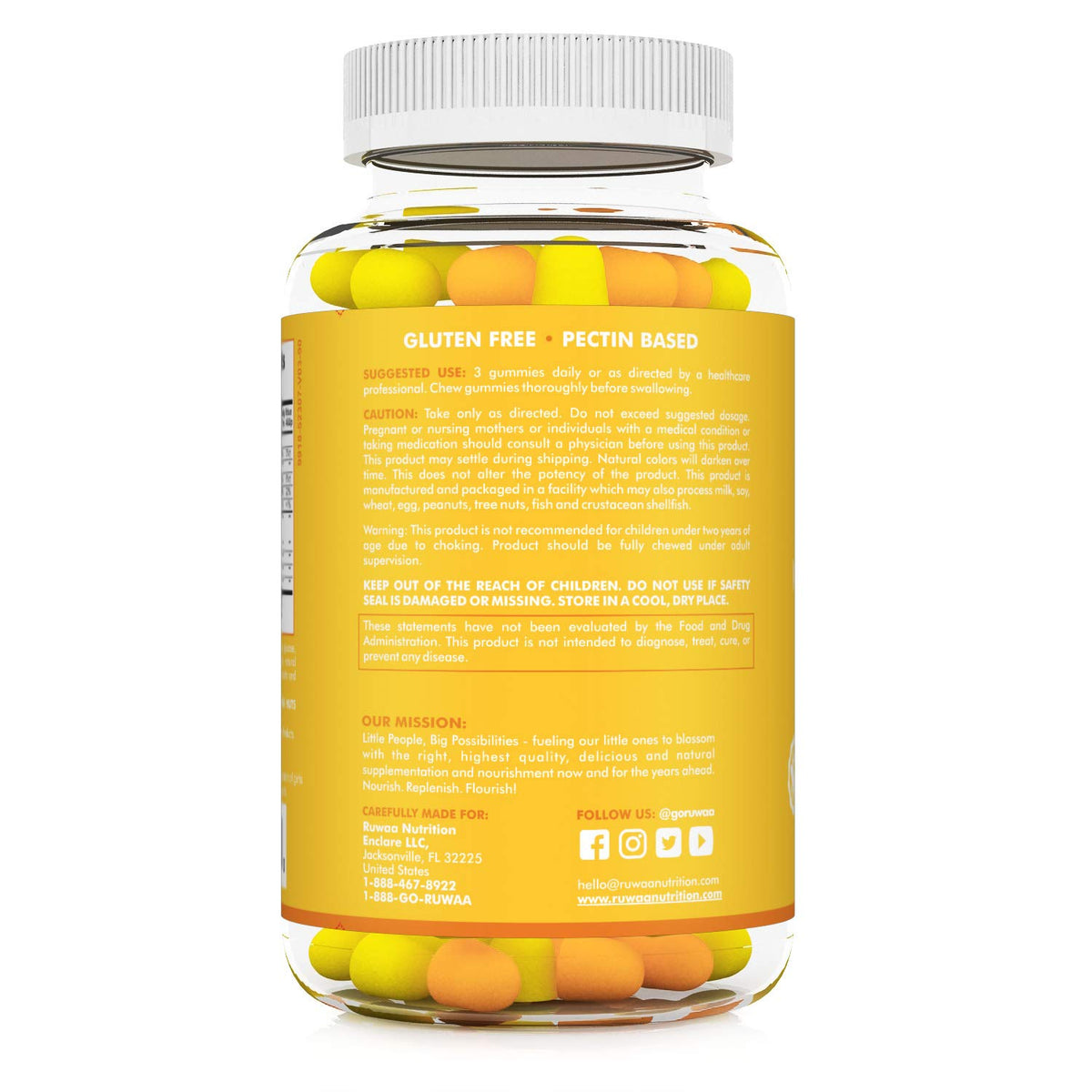 RUWAA NUTRITION Omega 3 Gummies for Kids