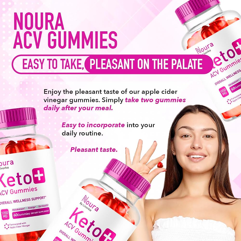 LIVORKA Noura Keto ACV Gummies - 60 Gummies - image 4