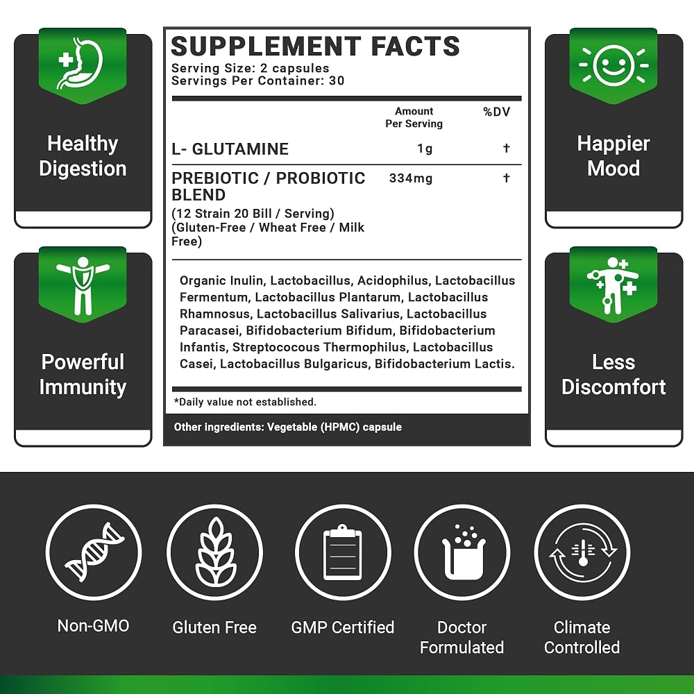 Royal-Organica Rebalance Probiotic Supplement - 20 Billion CFU - 60 Capsules - image 3