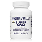 Sunshine Valley Super MSM Powder (Methylsulfonylmethane), Unflavored