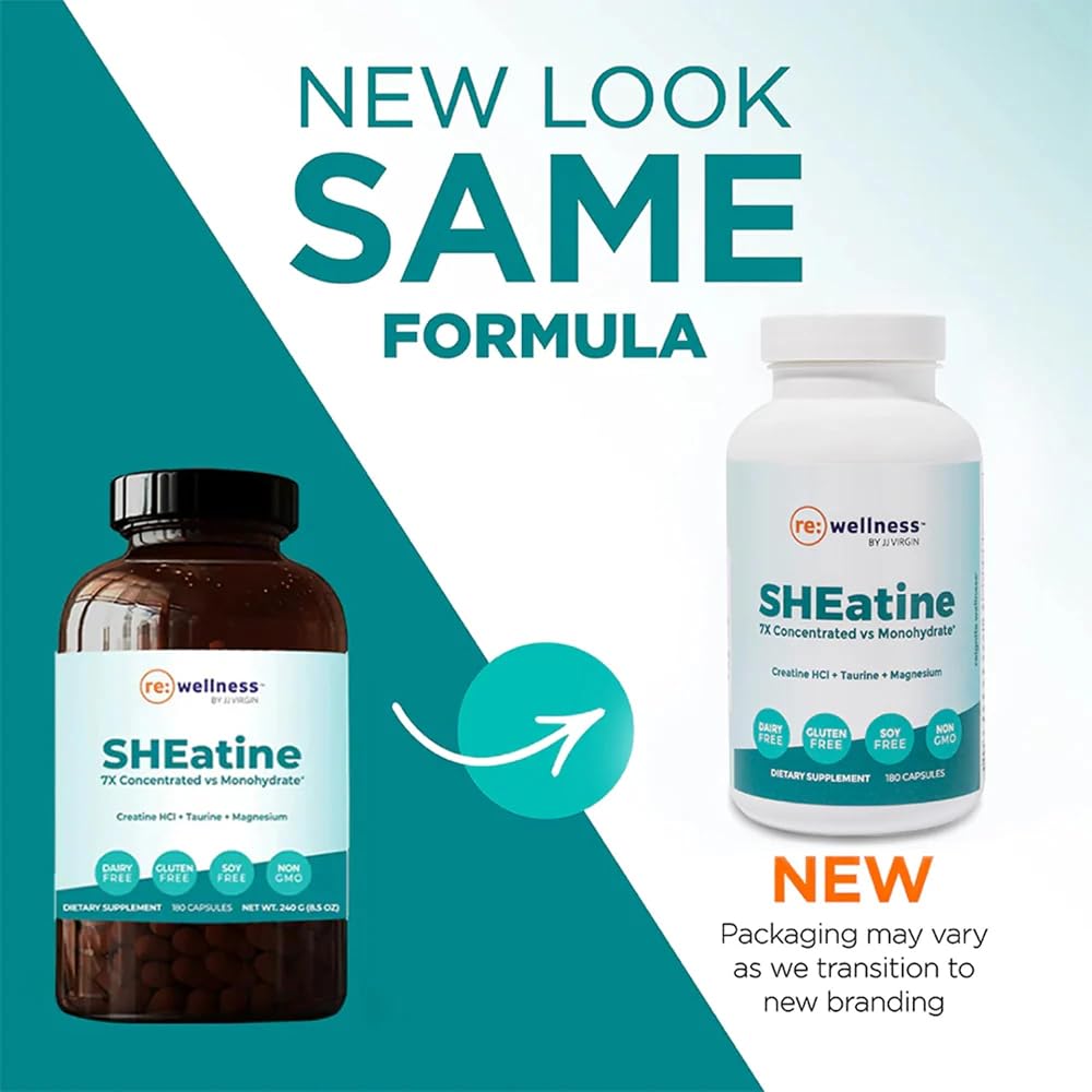 Reignite Wellness SHEatine Creatine HCL - 180 Capsules - image 3