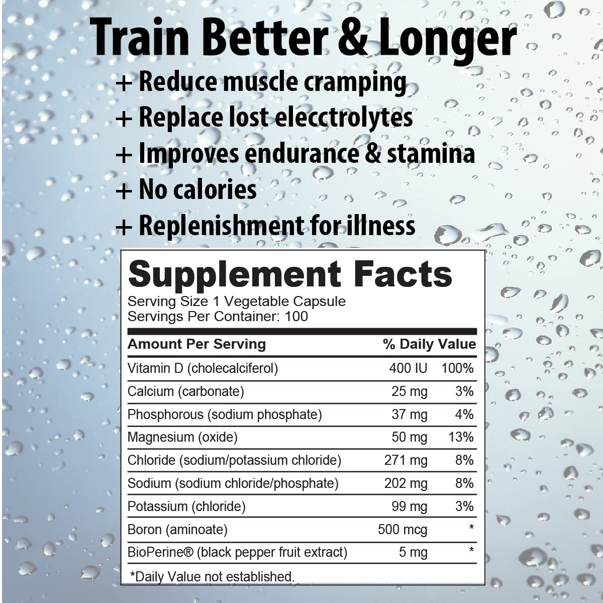 Happy Hour Vitamins Electrolyte Pill - 100 Vegetarian Capsules - image 5