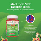 Natures Craft Vitamin D3 1000 IU Gummies for Kids - 60 Count - image 4