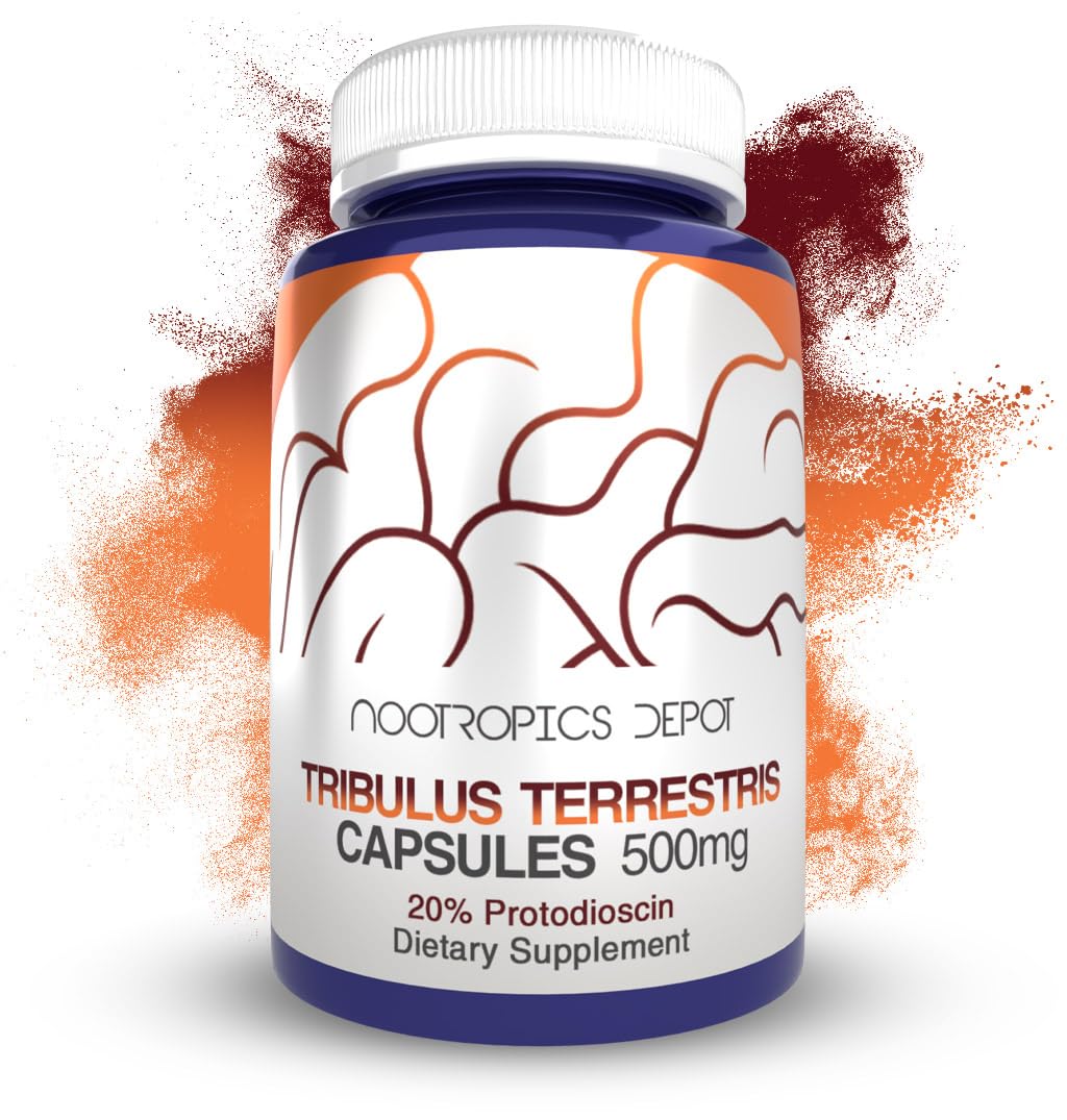 Nootropics Depot Tribulus Extract 500mg - 60 Capsules