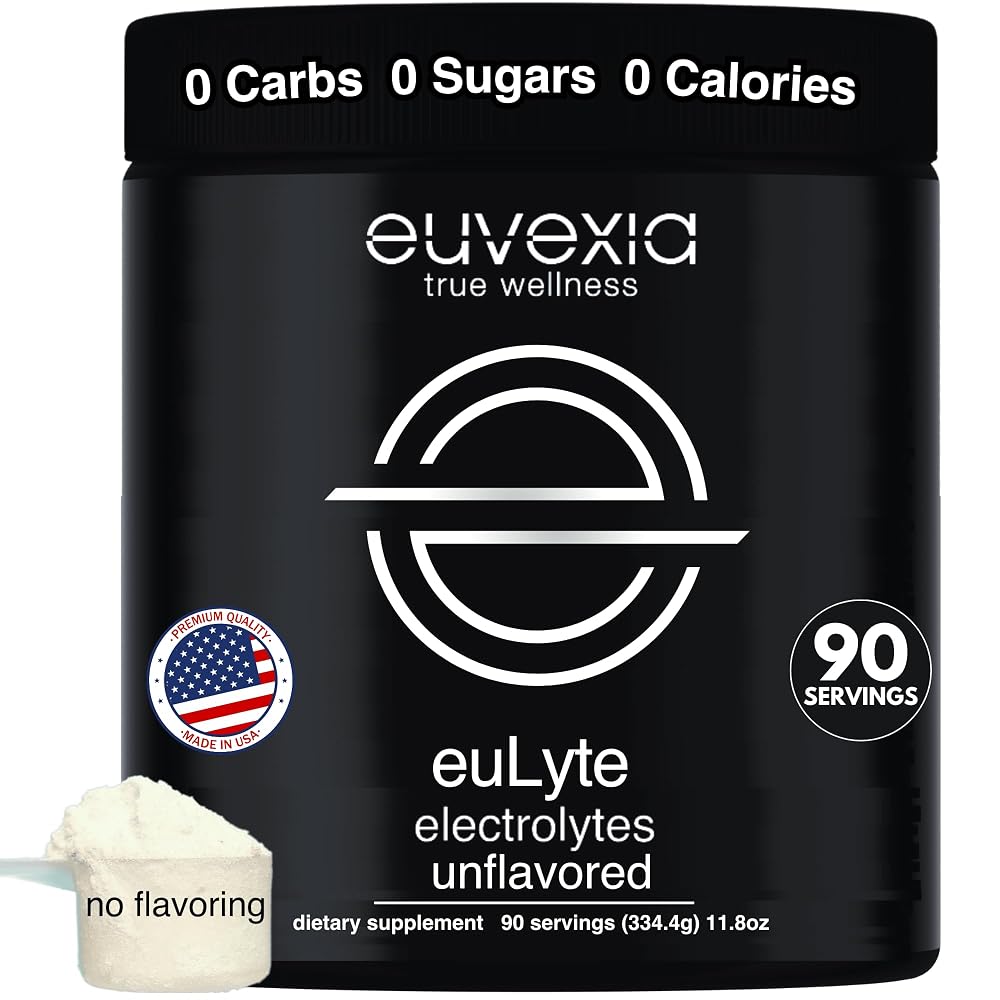 Euvexia Dr Ekberg euLyte Instant Hydration Electrolytes Powder Zero