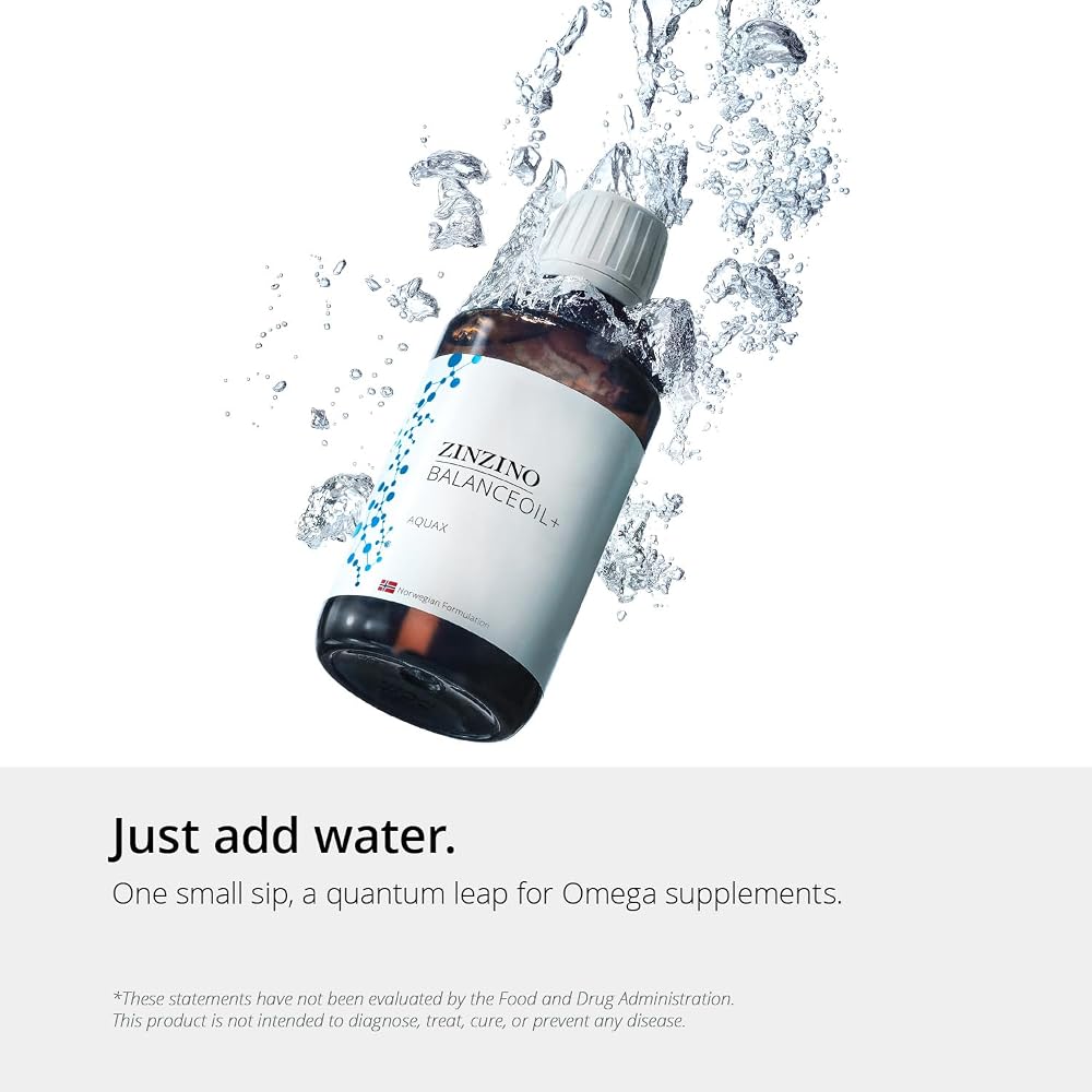 Zinzino BalanceOil+ AquaX Omega-3 Formula - 300 ml - image 5