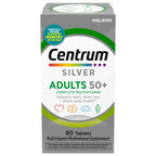 Centrum Silver Multivitamin for Adults 50+ - 80 Tablets