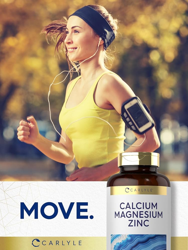 Carlyle Calcium Magnesium Zinc - 300 Caplets - image 7