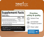 NaturaNectar Brown Bee Propolis - 60 Capsules - image 4