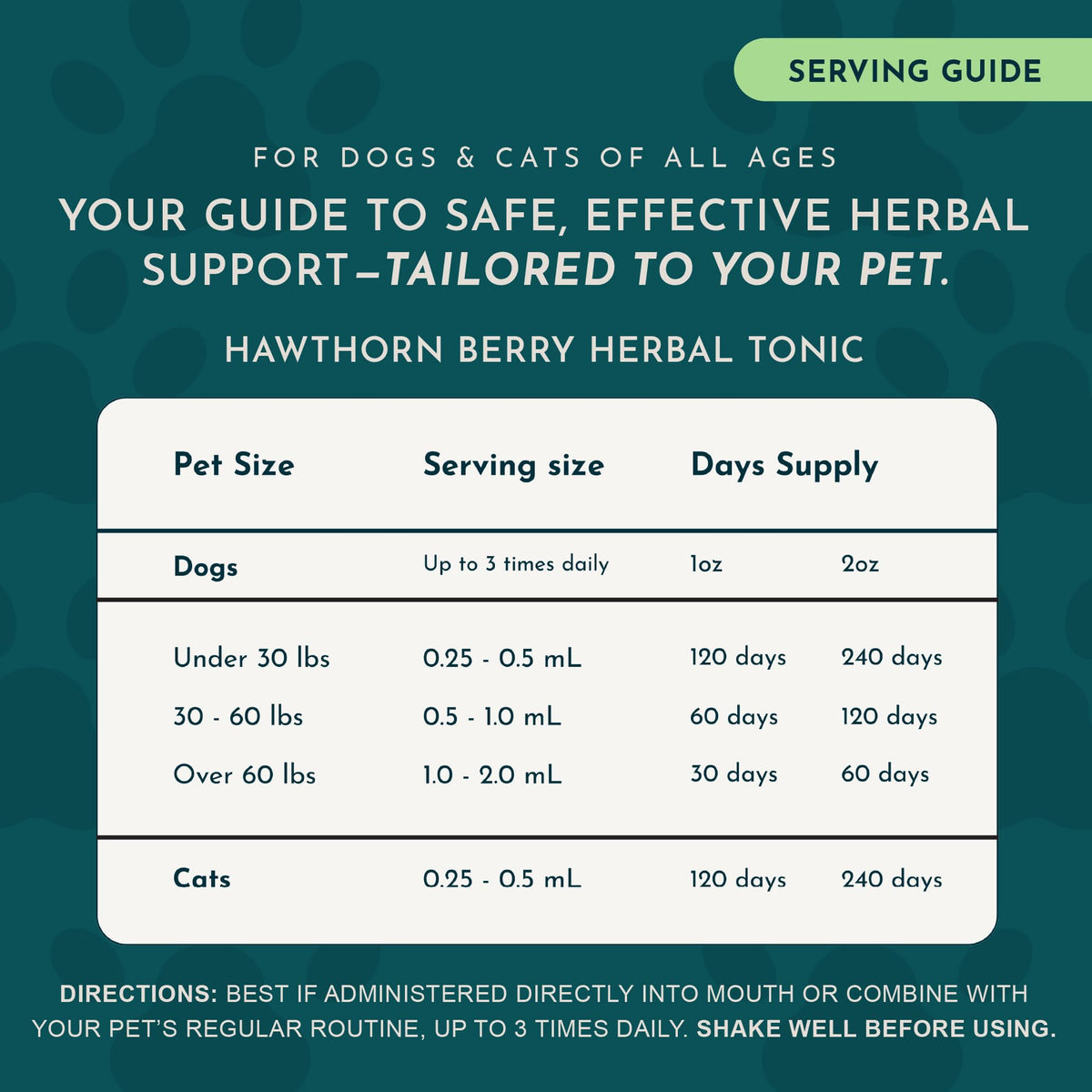 Animal Essentials Hawthorn Berry Supplement for Dogs & Cats - 1 fl Oz - image 5