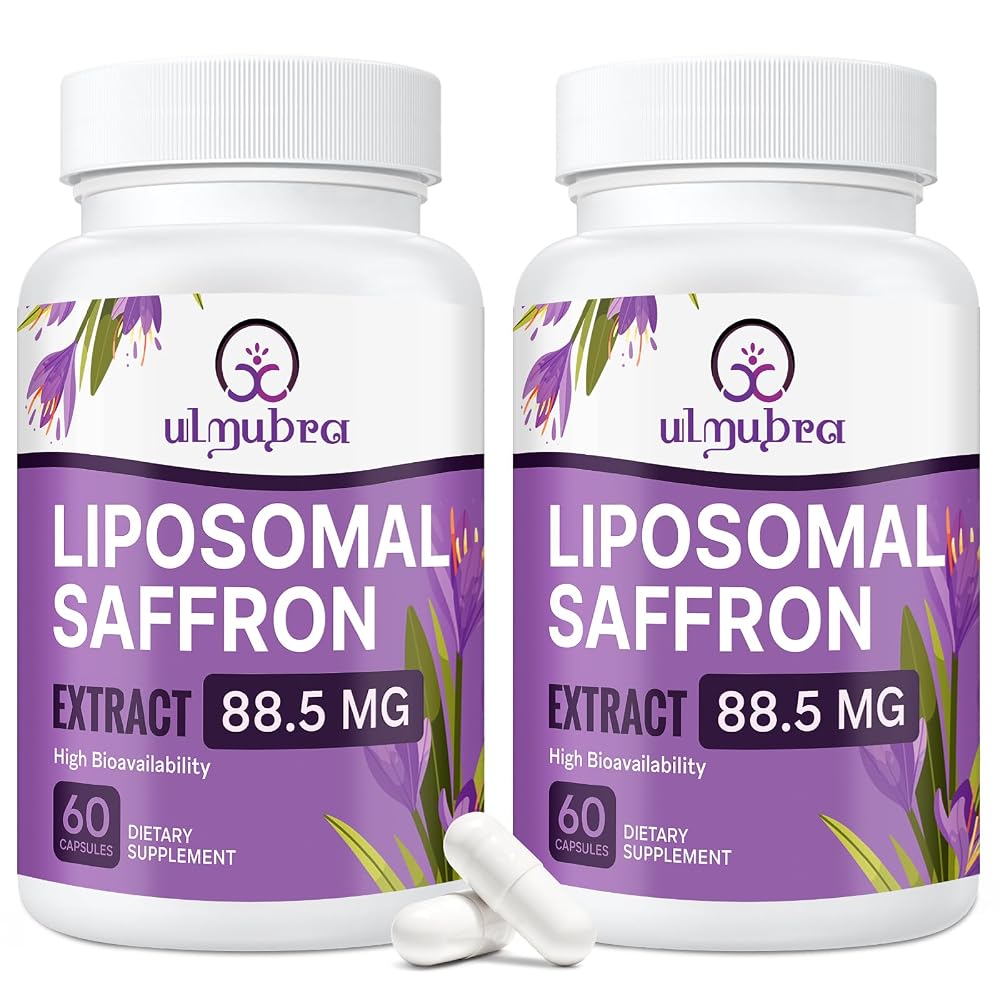 Ulmubra Liposomal Saffron Supplements 88.5 mg