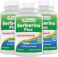 Best Naturals Berberine Plus 1000 mg - 120 Capsules