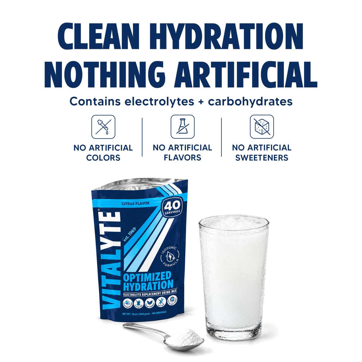 Vitalyte Electrolyte Powder Drink Mix