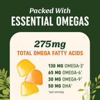 MAV Nutrition Omega 3-6-9 + DHA Plant-Based Gummies - 60 Gummies - image 4