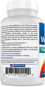 Best Naturals Vitamin B6 25mg - 500 Tablets - image 7