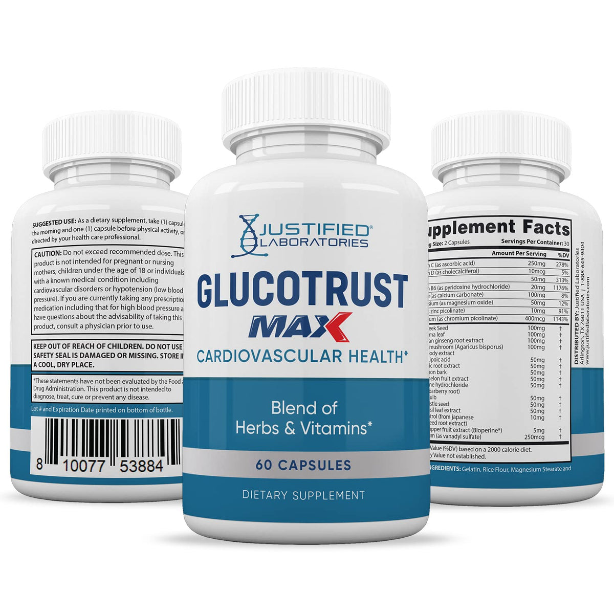 Justified Laboratories NUTRITIONAL_SUPPLEMENT