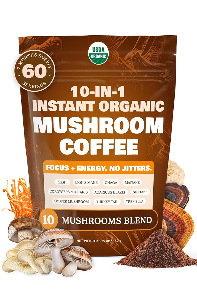 MATCHA DNA ShroomDNA Organic Mushroom Coffee