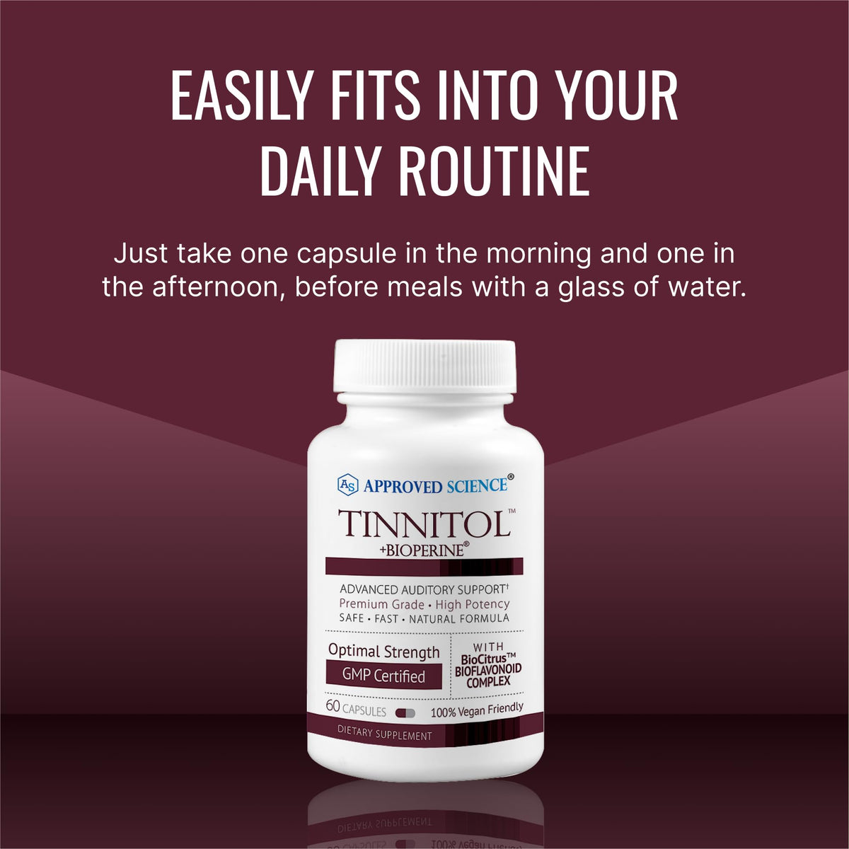 Approved Science Tinnitol - 60 Capsules
