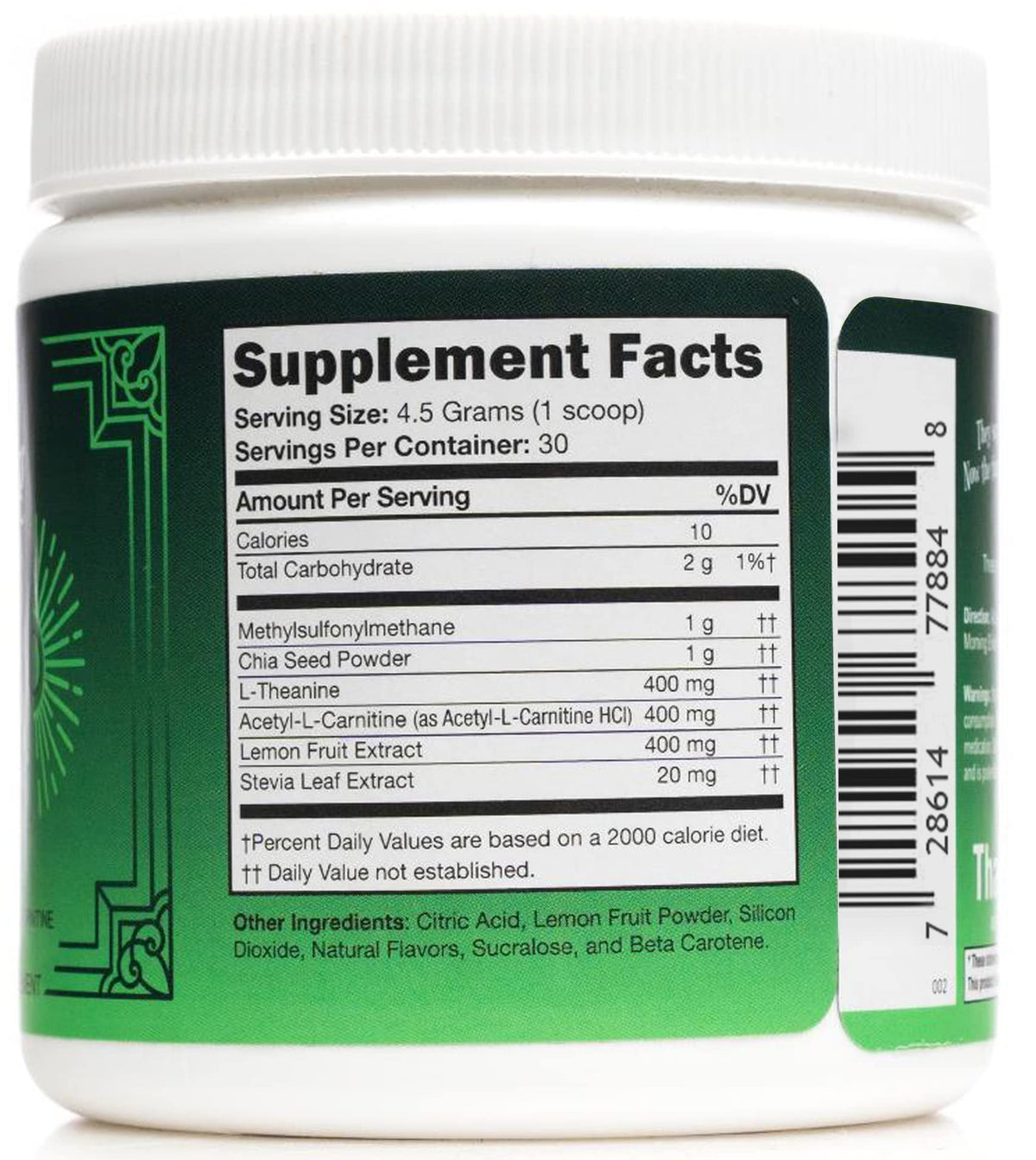 Subject Zero Supplements Augment Stimulant Free Pre-Workout - image 3
