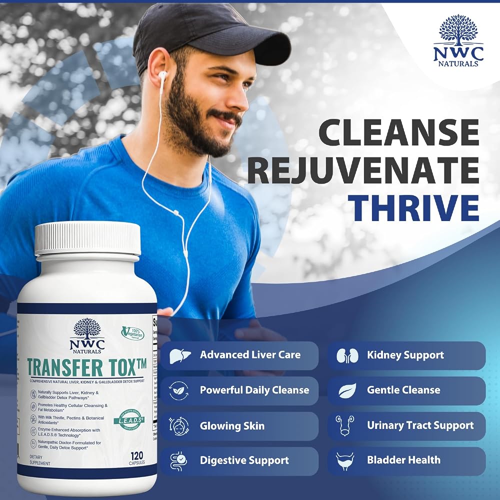NWC Naturals Transfer-Tox Milk Thistle Herbal Blend - 90 Vegetarian Capsules - image 2