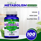THE FOOD MOVEMENT CO. Moringa Organic Superfood - 100 Vegan Capsules - image 6