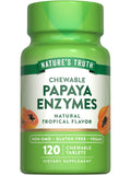 Nature's Truth Papaya Enzyme Chewable Tablets - 120 Count