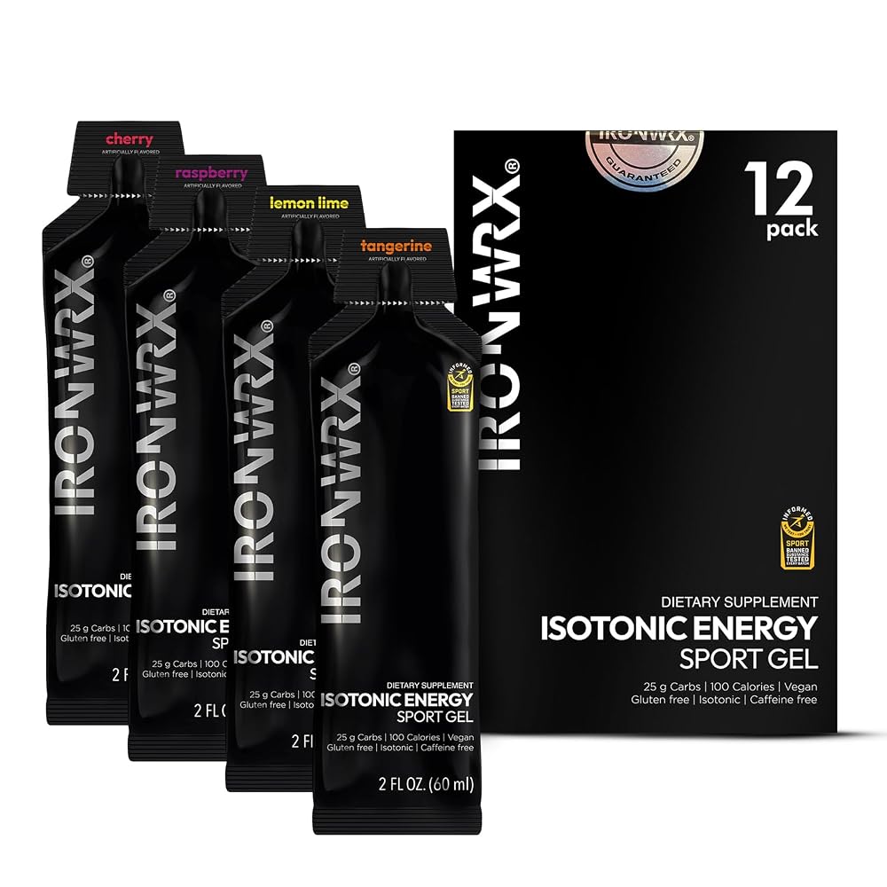 IRONWRX Isotonic Energy Gels
