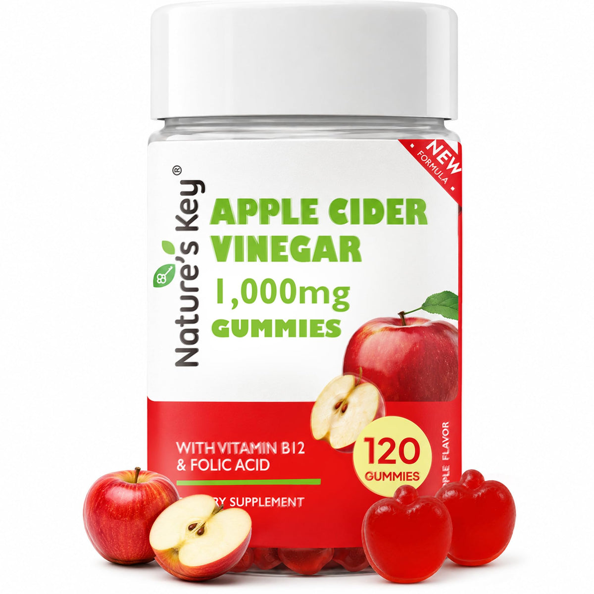 Nature's Key Apple Cider Vinegar Gummies