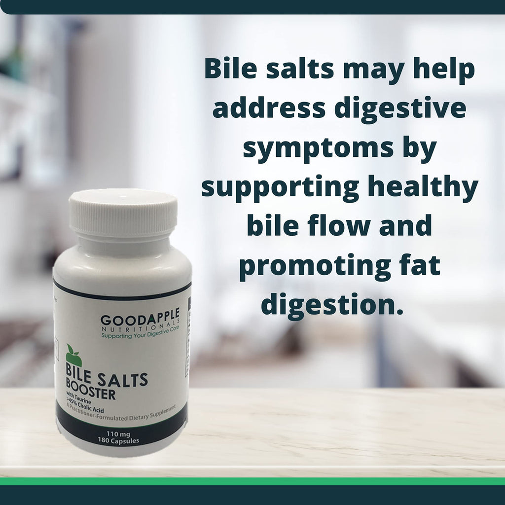 GoodApple Bile Salts Booster with Taurine - 180 Capsules - image 6