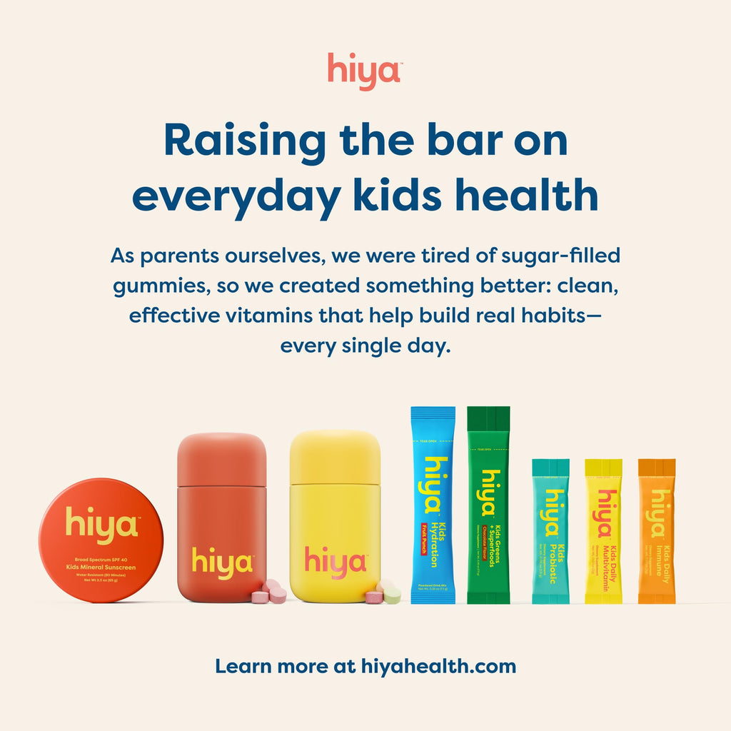 HIYA Iron Supplement for Kids Chewable - 30 Tablets - image 8