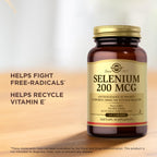 Solgar Selenium 200mcg - 100 Tablets - image 5
