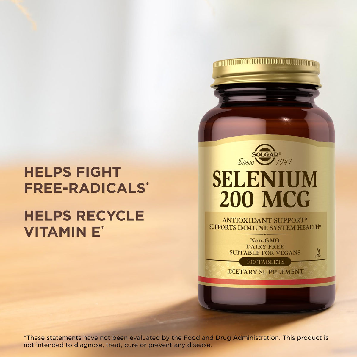 Solgar Selenium 200mcg - 100 Tablets - image 5