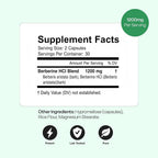 NIWALI Berberine 1200mg Supplement - 60 Capsules - image 2