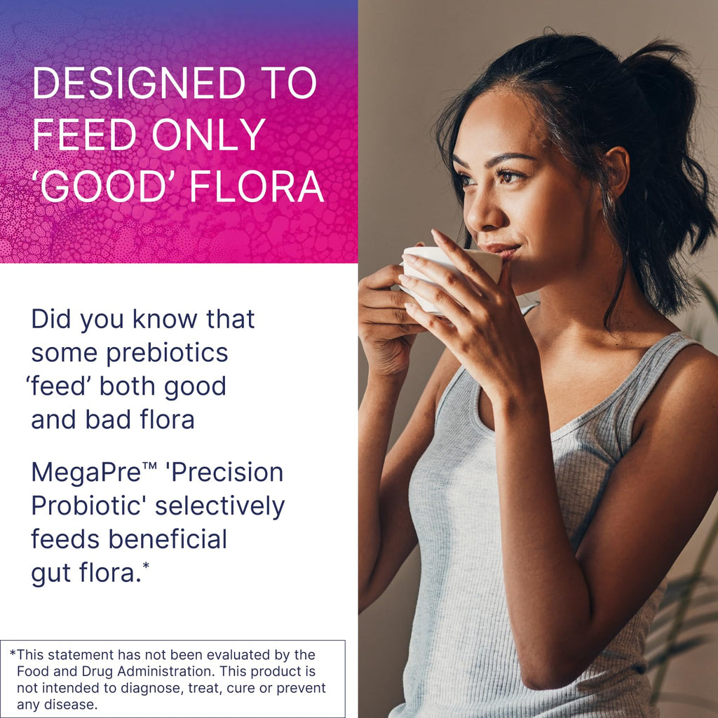 Microbiome Labs MegaPre Prebiotics Supplement for Women & Men