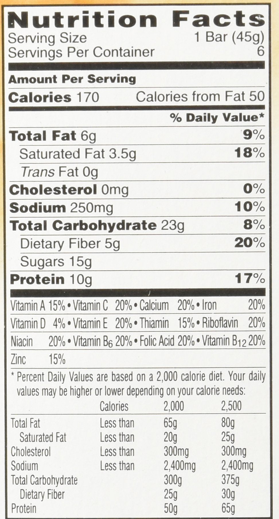 Kellogg's Special K Protein Meal Bars Chocolate Peanut Butter - 6 ct - image 4