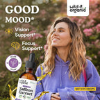 Wild & Organic Saffron Drops - 88.5 mg Saffron Supplement for Mood