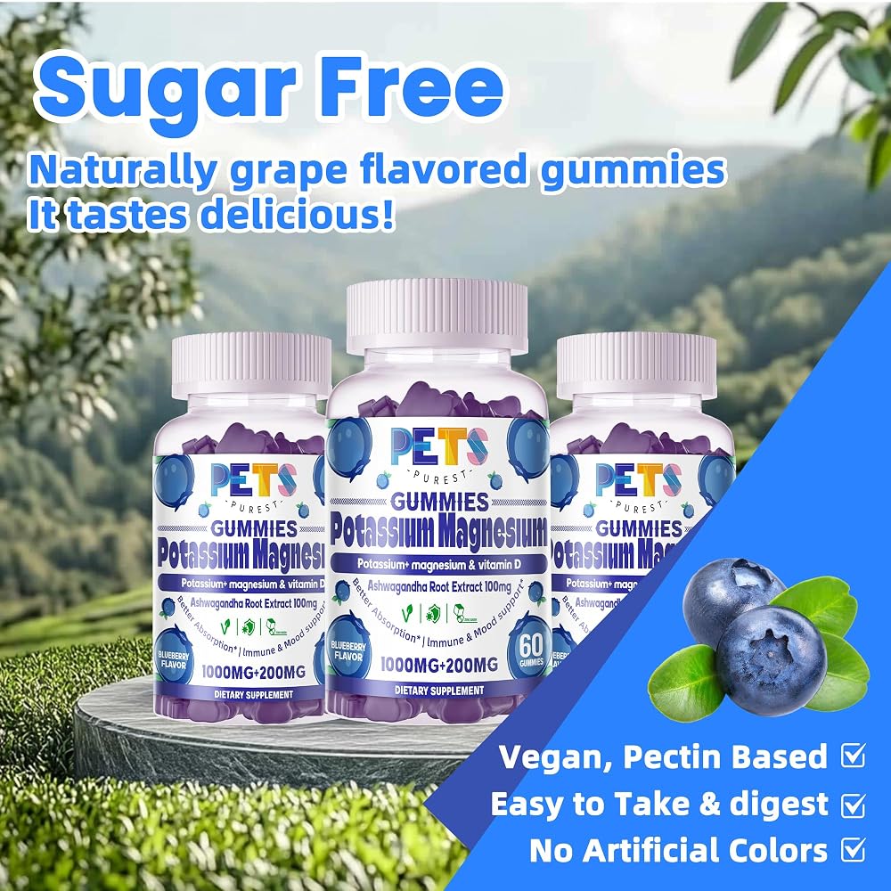 Pets Purest Potassium Magnesium Gummies