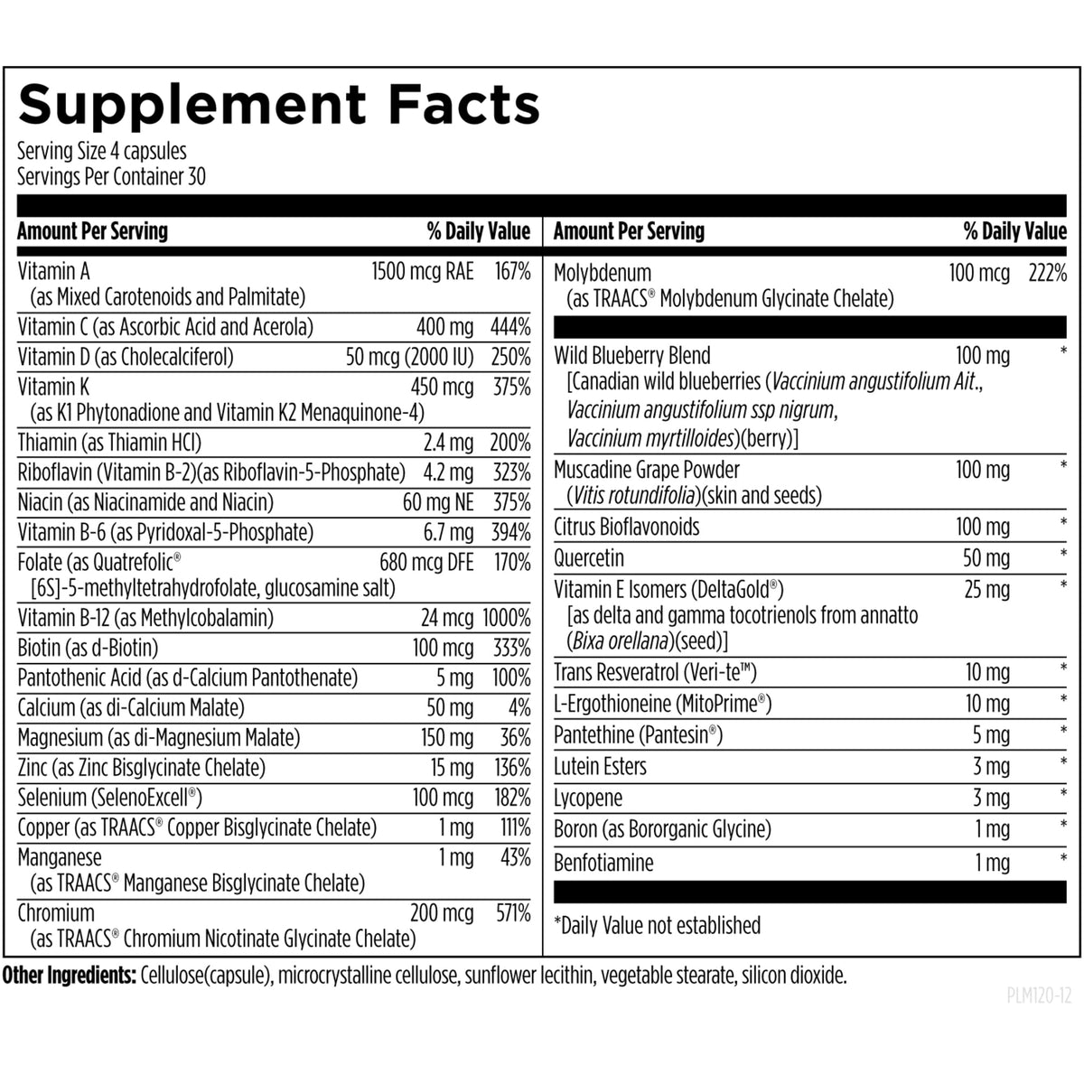 Designs for Health Primal Multi Paleo-Friendly Multivitamin - 120 Capsules - image 3