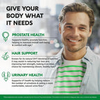 NUTRAHARMONY Saw Palmetto 640mg Prostate Support - 120 Capsules - image 3