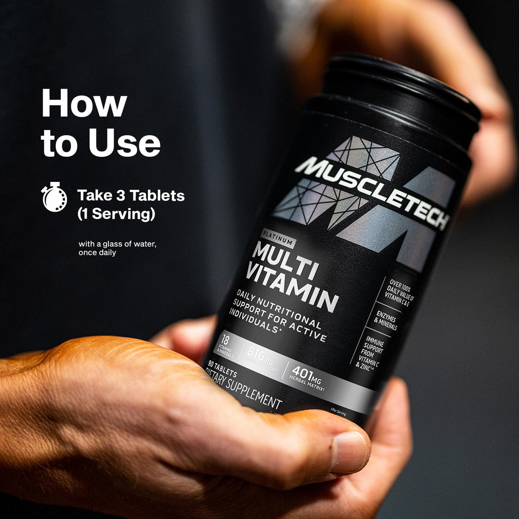 MuscleTech Platinum Multivitamin - 90 Tablets - image 6
