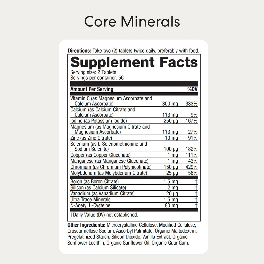 USANA CellSentials Core Minerals with InCelligence - 112 Tablets - image 2