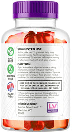 LIVORKA Pure Keto Essence ACV Gummies - 300 Count (5 Pack) - image 5