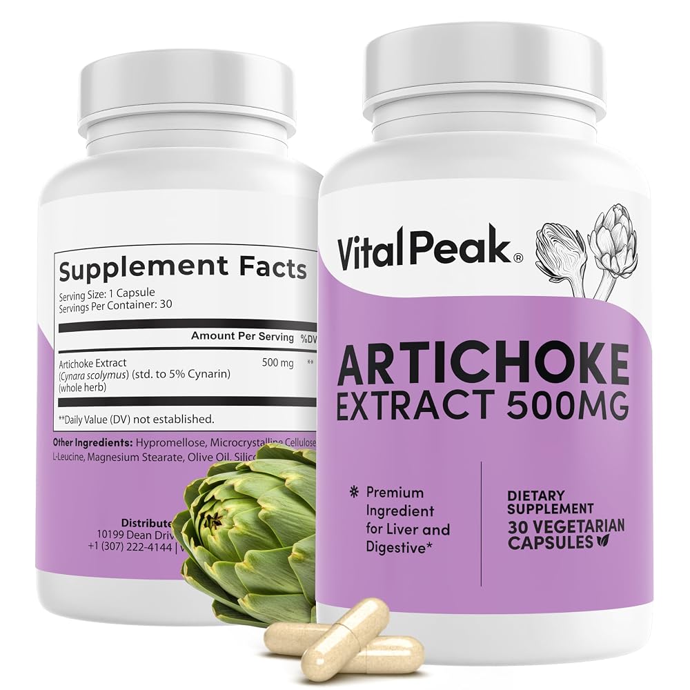 Vital Peak Artichoke 500 mg Parent
