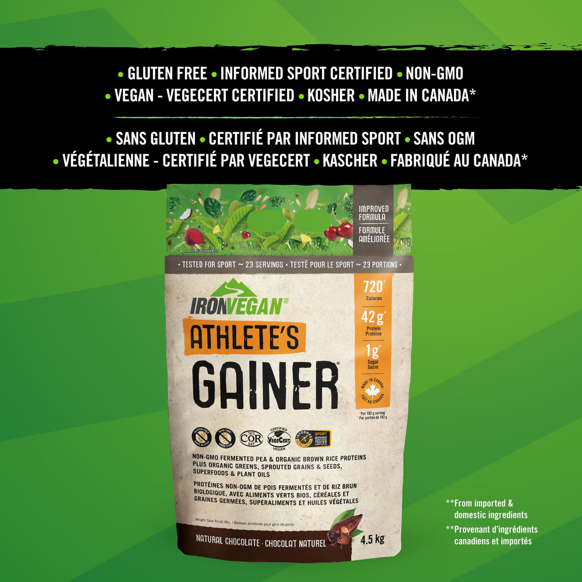 IRONVEGAN Iron Vegan PROTEIN_SUPPLEMENT_POWDER