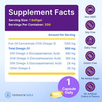 InnovixLabs Triple Strength Omega-3 Fish Oil 900 mg - 200 Softgels - image 8